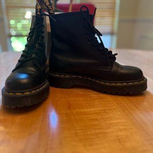 Doc Martens 1460 BEX SMOOTH LEATHER PLATFORM BOOTS